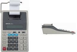 MAUL-skrivbordsräknare utskrift MPP 32, grå 12-siffrig LCD-display, 1-rad, valutaomvandling, - 1 st (7272084)