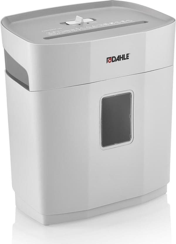 Dahle® PaperSAFE 140 - Paperinsilppuri - 5x18 mm silppuri - 12L keräilyalusta - Arkkeja max per 10 - P4 - Niittejä pankkikortteja paperiliittimiä