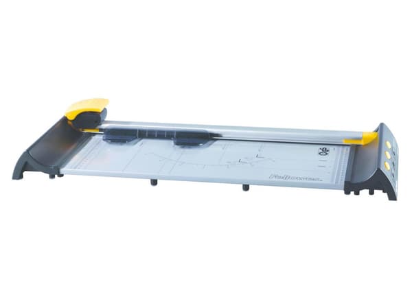 Fellowes lille kontor roterende skæremaskine Electron A3 sort/metallic