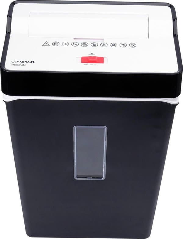Olympia PS 55 CC Strip makulering 75dB Sort papirmakulator