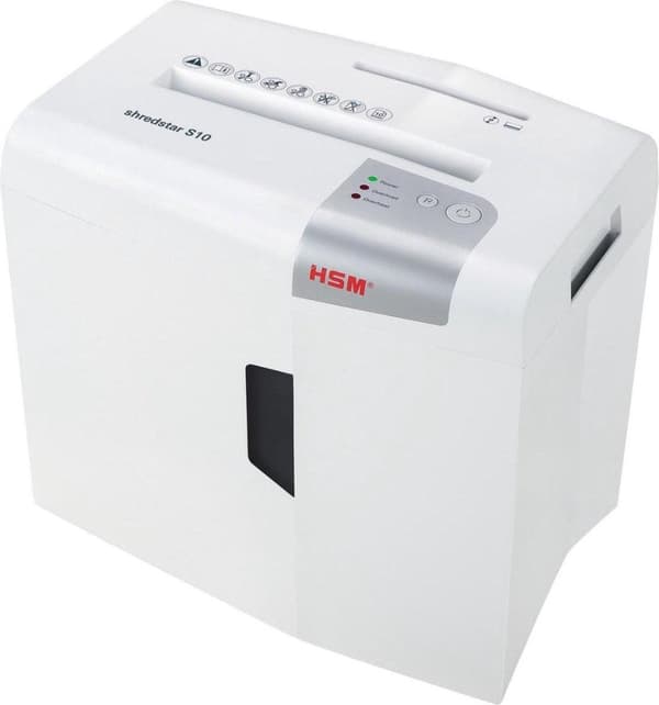 HSM shredstar S10 pappersförstörare, 6 mm