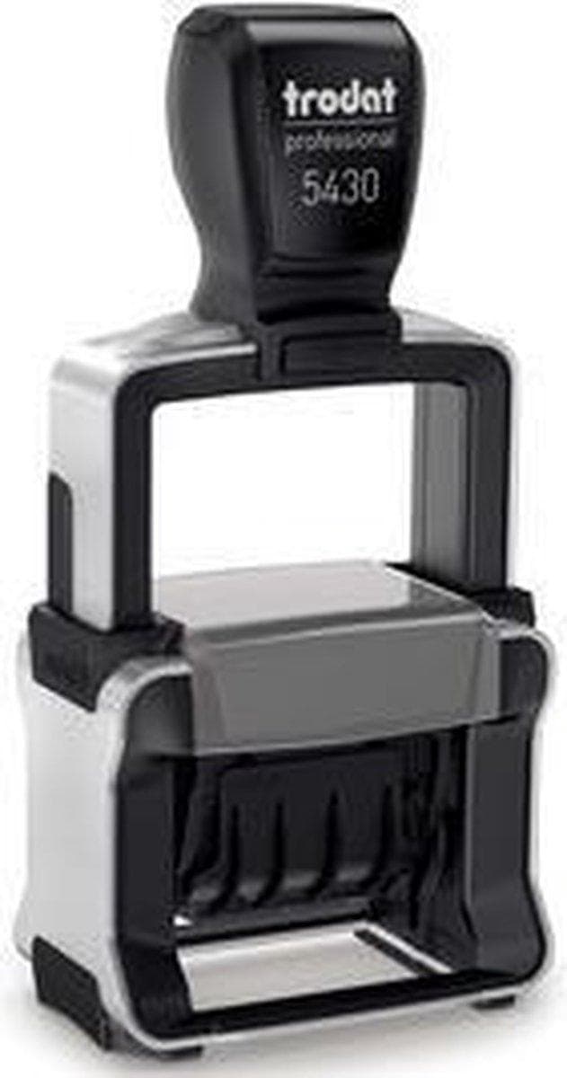 trodat Professionell datumstämpel 4.0 5430L, blå/röd