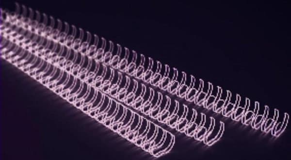 GBC-langat WireBind 125 mm kapasiteetti: 95 hopeaa