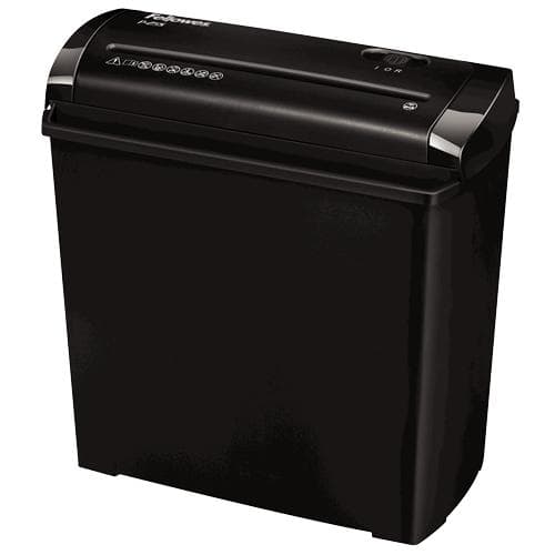 Fellowes pappersförstörare P-25S Strips P1, 5 ark, svart