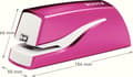Miniatyrbillede 3 af 4: Leitz NeXXt WOW batteridrevet elektrisk hæftemaskine til berøringsfri hæftning - Hæft op til 10 ark - Pink
