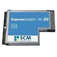 Identisk SCR3340 chipkortläsare (ISO 7816), ExpressCard 54 (904557)
