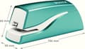 Miniatyrbillede 4 af 5: Leitz NeXXt WOW batteridrevet elektrisk hæftemaskine til berøringsfri hæftning - Hæfter op til 10 ark - Isblå
