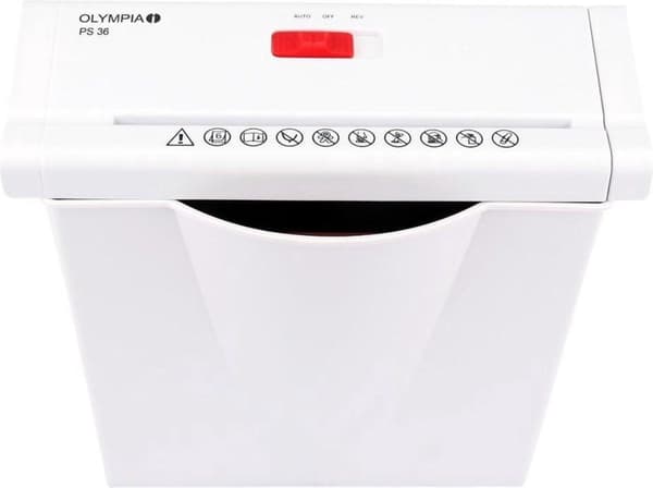 Olympia PS36W - Paperinsilppurinauhat 7L P2 Jopa 6 arkkia valkoinen