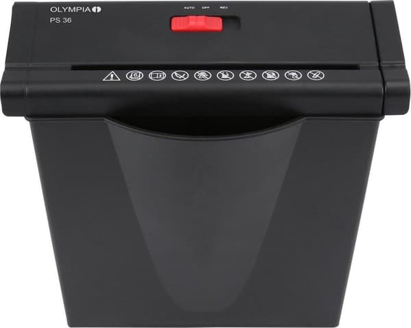 Olympia PS 36 nauhasilppuri Musta paperisilppuri