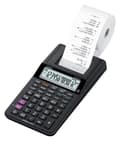 Miniatyrbild 3 av 6: Casio HR-8RCE miniräknare Skrivbordsutskrift Vit