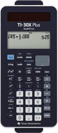 Pikkukuva 5 / 5: Texas Instruments TI-30X Plus MathPrint -koululaskin paristokäyttöinen, aurinkoenergialla toimiva musta Näyttöpaikkojen määrä: 16