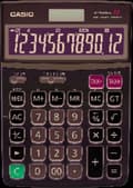 Miniatyrbillede 3 af 4: Casio DF-120ECO - Skrivebordsberegner