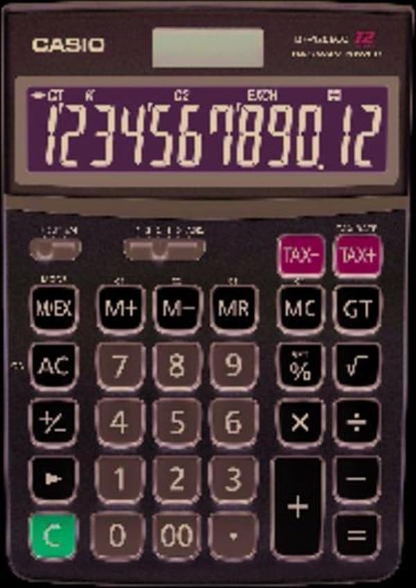 Casio DF-120ECO - Skrivebordsberegner