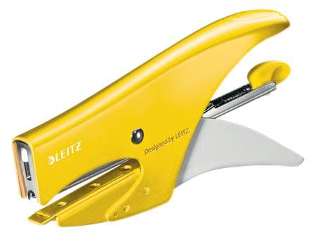 Leitz hæftetang WOW 55312016 max. 15 plader metal gul (55312016)