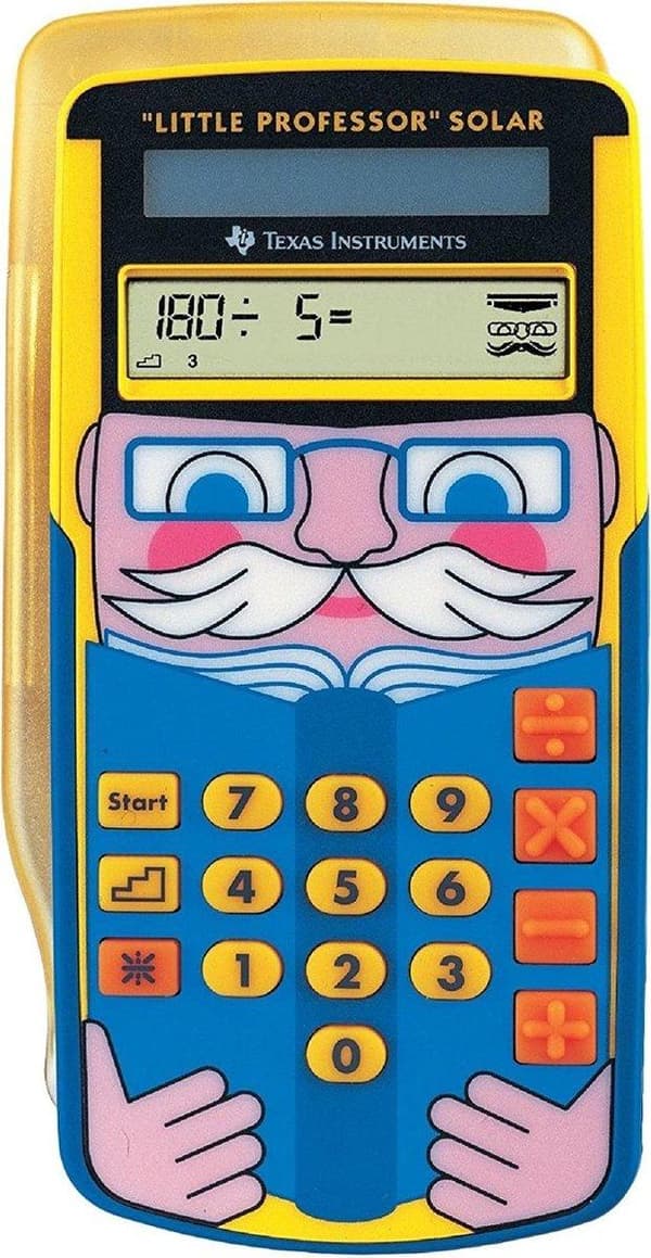 LEGNER TEXAS INSTRUMENTER LITTLE PROFESSOR SOLAR
