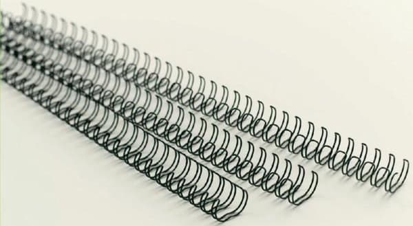 GBC Wire Back 3:1 34 loopar 6 mm Silver(100)