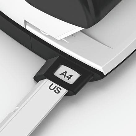 Leitz WOW mini hålslag i metall, vit