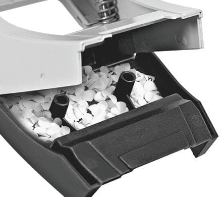 Leitz WOW mini hålslag i metall, vit