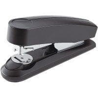 Novus B 4FC - 50 ark - Sort - 24/6 - 24/8 - 26/6 - 26/8 - Metal - Plast - 6 cm - Front (020-1423)