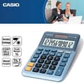 Miniatyrbillede 2 af 6: CASIO MS-120EM Desktop Lommeregner, 12-cifret, Valutaomregning, Pris/Sælg/Margin, Aluminium Front, Solar/Batteri drevet