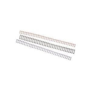 GBC 4400026 Binding Kamtråd A5 24 ringe 6 mm 45 ark Pakke med 100 sølv