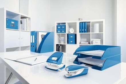 Leitz NeXXt 55021036 blå - metallisk hæftepistol (55021036)