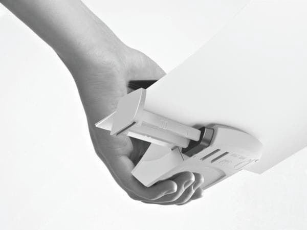 Leitz NeXXt Small Desk Hole Punch - Rei'ittää jopa 16 arkkia - Kansioihin ja rengaskansioon - Valkoinen - Ihanteellinen kotitoimistoon/kotityöpaikalle