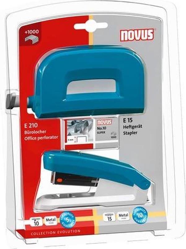 hæftemaskine/perforator sæt Novus Evolution E15/E210 benzin