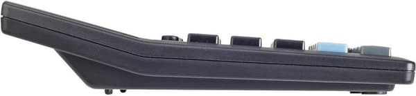 Maul MC 12 Skrivbordsräknare batteridriven, soldriven Svart Antal displaypositioner: 12