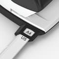 Miniatyrbillede 6 af 9: Leitz NeXXt metalbord hulstanser - Perforerer op til 30 ark - til mapper og ringbind - rød