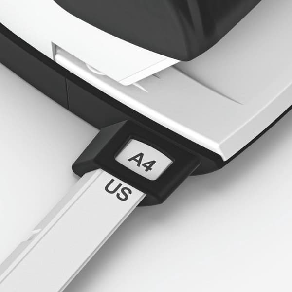 Leitz NeXXt metalbord hulstanser - Perforerer op til 30 ark - til mapper og ringbind - rød