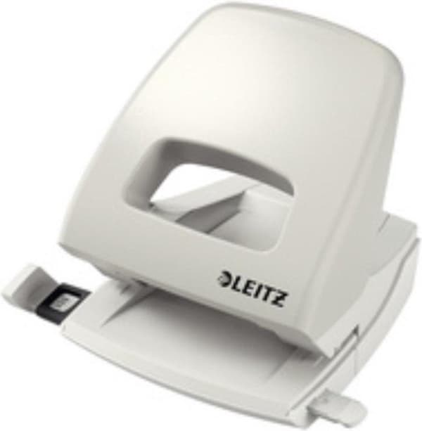Leitz NeXXt WOW Mini hulmaskine med ergonomisk greb - Perforerer op til 25 ark - Til mapper og ringbind - Blå - Ideel til hjemmekontor/hjemmearbejdspl