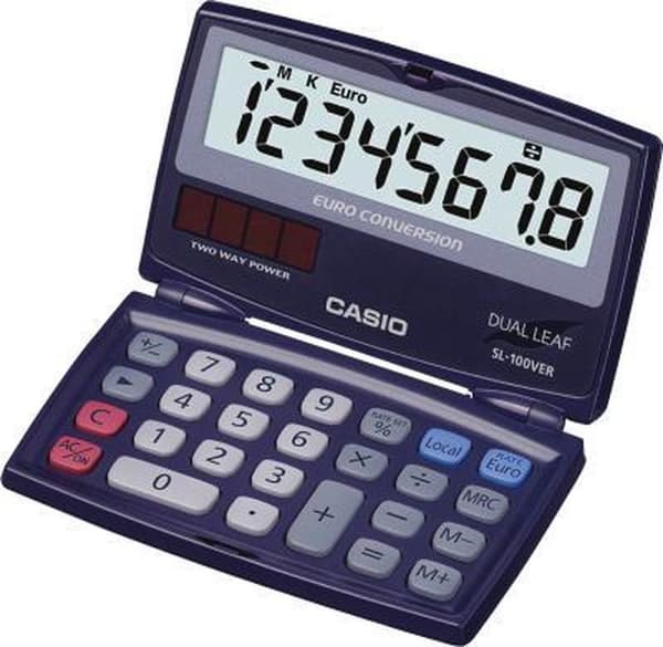 Casio SL-100VER lommeregner