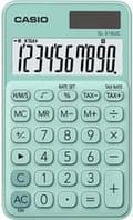 Miniatyrbild 3 av 3: Casio SL-310UC-GN miniräknare Pocket Basic miniräknare Grön