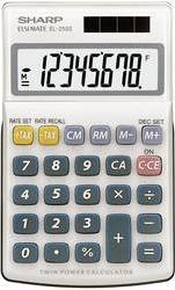 Sharp EL-250 - Laskin