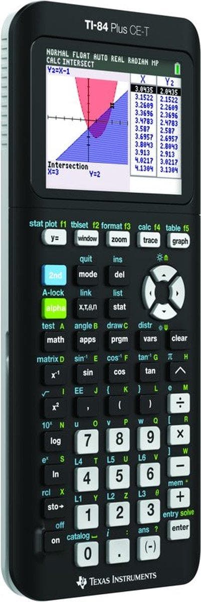 Texas Instruments TI 84-Plus CE-T - Grafregner