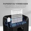 Pikkukuva 4 / 5: Fellowes AutoMax 90M hiukkassilppuri P-4 4 x 12mm 90 arkkia musta (4633601)
