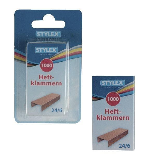 Toppoint Hæfteklammer 24/6 1000 stk