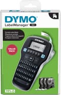 Miniatyrbillede 11 af 11: DYMO LabelManager 160 etiketprinter startpakke | Håndholdt etiketprinter | med 3 ruller D1 etiketter QWERTZ-tastenbord | Ideel til hjemmekontoret