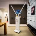 Miniatyrbillede 5 af 6: UV-C desinfektionsstation 120W med 4 rør til 60 m² rumareal, gode forbindelser (UVC-0002)