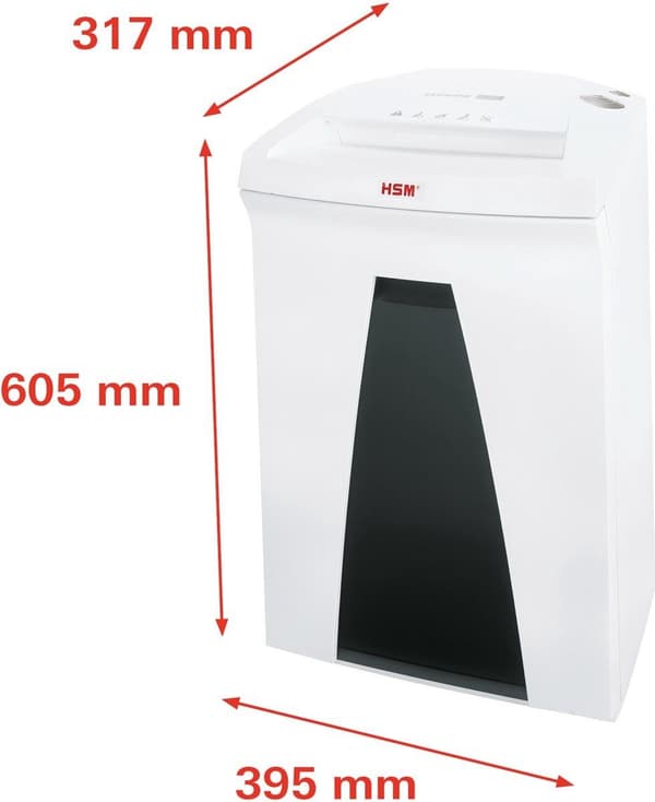HSM SECURIO B24 - forkværn - strimmelskåret - 3,9 mm - P-2, O-2, T-2, E-2