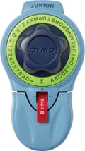 Miniatyrbillede 2 af 9: DYMO Junior bogstavtang | Hjul med stor knap og 42 tegn | ingen batterier påkrævet | Etiketmaskine til hjemmet til prægning