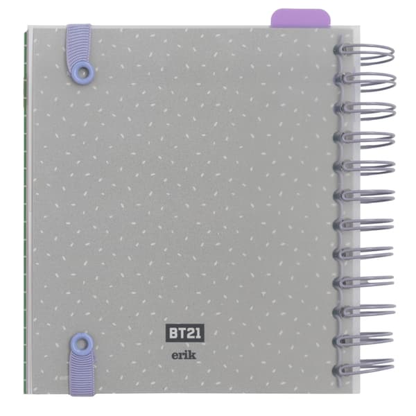 BT21 - Kalender / Skoleplanlægger 2021/2022 (blå)