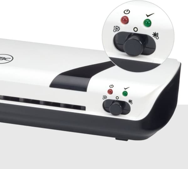 GBC Inspire+ kall/varm laminator 250 mm/min svart - vit (4410034)