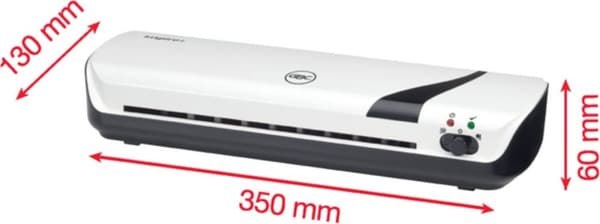 GBC Inspire+ kall/varm laminator 250 mm/min svart - vit (4410034)