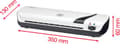 Miniatyrbild 2 av 9: GBC Inspire+ kall/varm laminator 250 mm/min svart - vit (4410034)