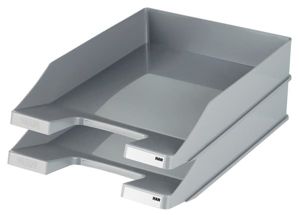 HAN HA-1027-X-191 Brevbakke A4 Standard Plast Mørkegrå