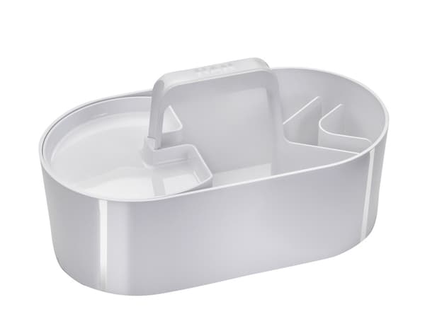 HAN HA-1200-12 Verktygslåda Loft Mobile Organizer Snövit 4 fack med avtagbar bricka Snövit