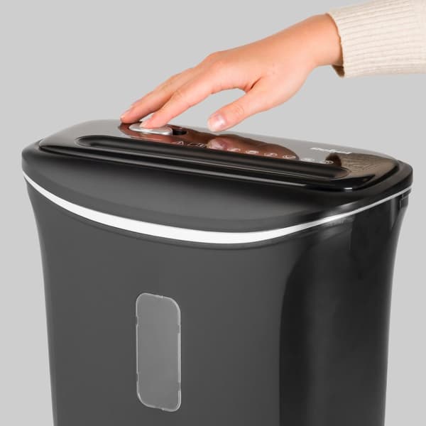 REBEL dokumentmakulator med 12 L kurv