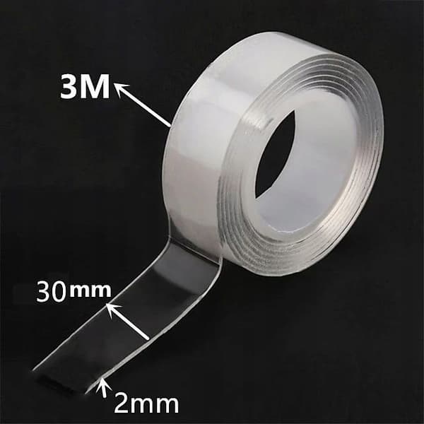 GENANVENDIG DOBBELTSIDET NANOTAPE 3M